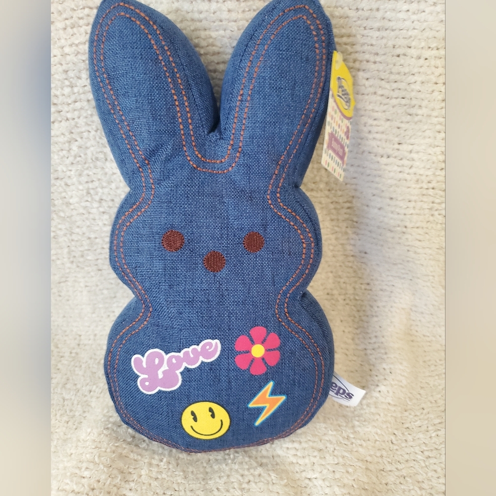 Denim Plush Peeps Bunny
